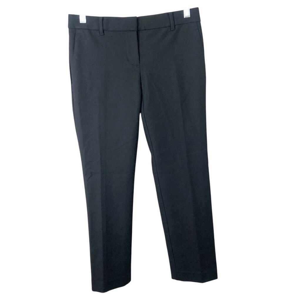 Ann Taylor NWT The Ankle Black Mid-Rise Dress Career Pants Size 00 Petite